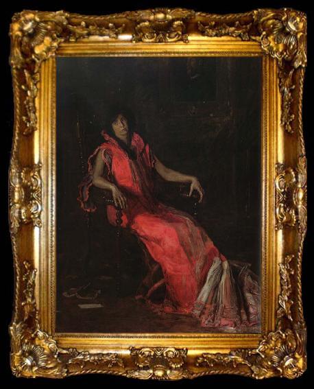 framed  Thomas Eakins Portrait, ta009-2
